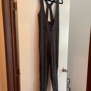 Lululemon bodysuit, dark gray